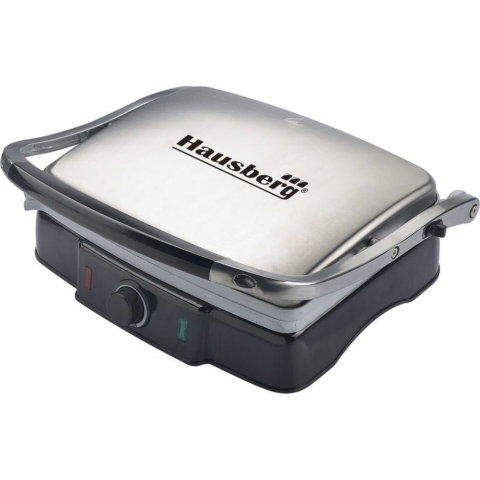 Electrocasnice & Climatizare - Gratar electric si sandwich-maker Hausberg HB533, 1850-2200 W