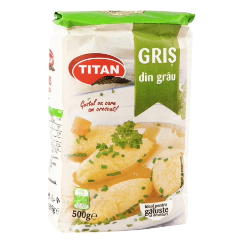 Alimente de baza - Gris din grau Titan, 500 g