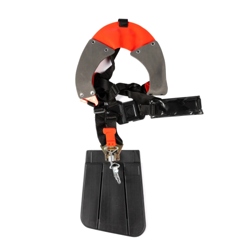 Aparate si masini gradinarit - Ham dublu pentru motocositoare cu burete si suport