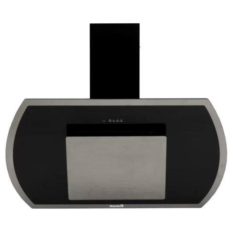 Electrocasnice & Climatizare - Hota Decorativa Hausberg HB-1395, Putere De Absorbtie 650 m3/H, 60 Cm, Touch Control, Filtru Aluminiu, Negru