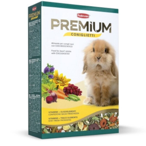 Pet Shop - Hrana Padovan Premium pentru Iepuri pitici, 500 g