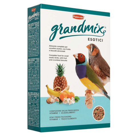 Pet Shop - Hrana pentru pasari Padovan GrandMix Exotice, 400 g