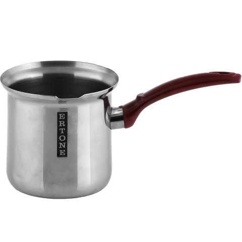 Bucatarie & Servire - Ibric Din Inox Ertone ERT-MN 04, capacitate 0.45L, maner ebonita