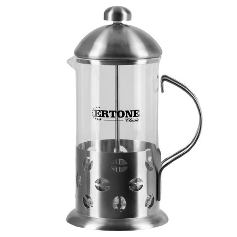 Bucatarie & Servire - Infuzor din sticla pentru cafea/ceai Ertone ERT-MN 128, filtru inox, 800 ml