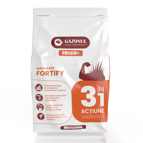 Casa, Gradina & Bricolaj - Ingrasamant gazon Fortify pentru radacini puternice si rezistenta la stres, 3 KG