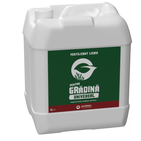 Casa, Gradina & Bricolaj - Ingrasamant Gradina Universal pentru gazon, flori si plante ornamentale, 5 L
