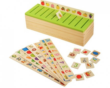 Jocuri - Joc lemn clasificare obiecte