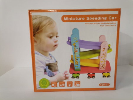 Jocuri - Joc tobogan din lemn