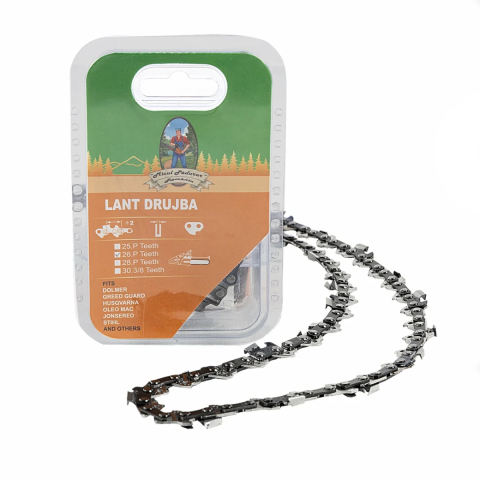 Accesorii fierastraie cu lant - Lant drujba Micul Padurar, lungime 14'', pas 3/8'', grosime 1.3mm, 52 pinteni, 26 dinti, full chisel