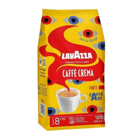 Ceai si Cafea - Lavazza Caffe Crema Forte, cafea boabe, 1kg