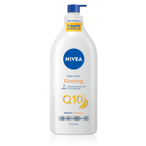 Ingrijire Personala & Cosmetice - Lotiune de corp cu pompita pentru fermitate NIVEA Q10 + Vitamina C, 72 h, 625 ml