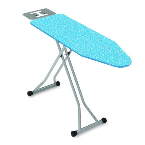 Mese de calcat - Masa de calcat Ertone G111M, vopsea electrostatica, husa bumbac si poliester, suport pentru fierul de calcat, priza incorporabila, 38 x 93 x 120 cm