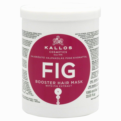 Ingrijire Personala & Cosmetice - Masca de par Kallos Fig pentru intarire, 1 L