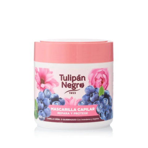 Masca si Tratament - Masca de par Tulipan Negro cu Afine si Arginina, 400 ml