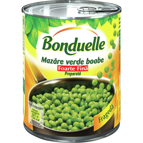 Conserve - Mazare fina Bonduelle, 800 g