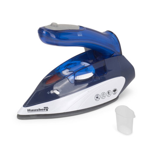 Electrocasnice & Climatizare - Mini fier de calcat de voiaj Hausberg HB-7810BL, 1000 W, 75 ml