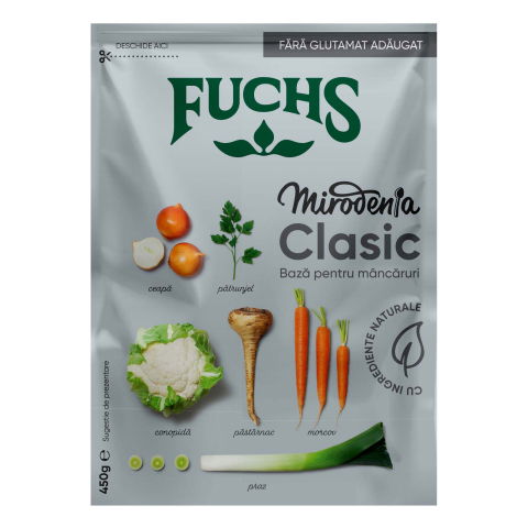 Condimente & Mixuri - MIRODENIA CLASIC FUCHS, BAZA PENTRU MANCARURI, 450 GR/ PLIC