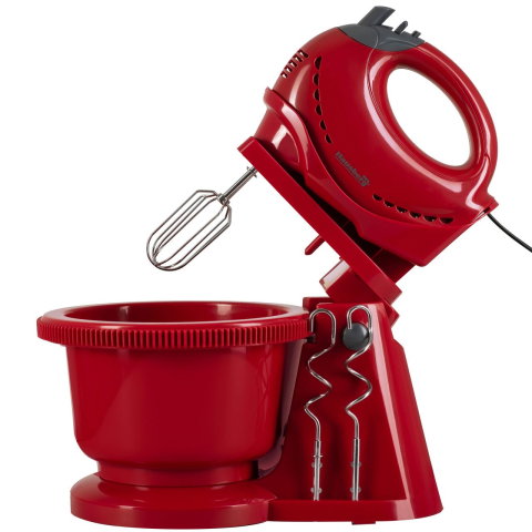 Mixere - Mixer cu bol rotativ Hausberg HB-3519RS, 5 Viteze + turbo, capacitate 2L, 300 W