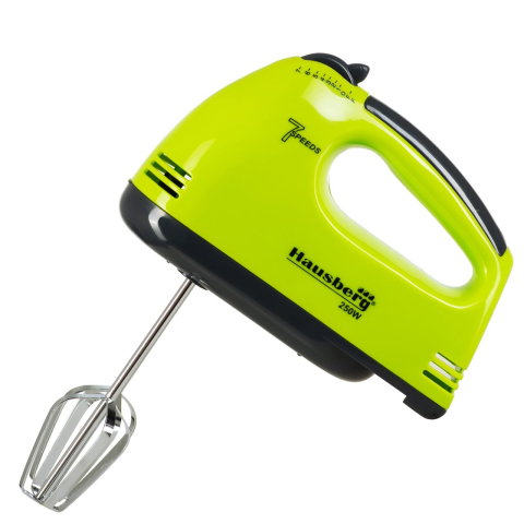 Mixere - Mixer de mana, Hausberg HB-4112VR, 250 W, 7 viteze