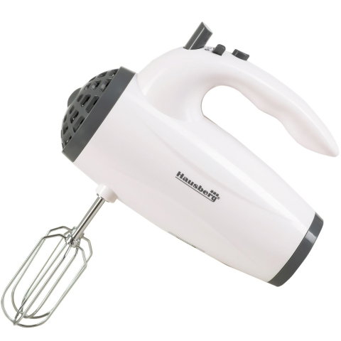 Mixere - Mixer de mana Hausberg HB-4119AB, 5 viteze, 300 W