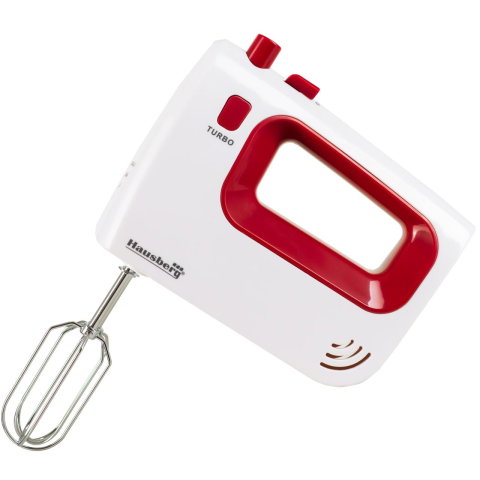 Mixere - Mixer de mana Hausberg HB-4120RS, 300 W, 5 viteze