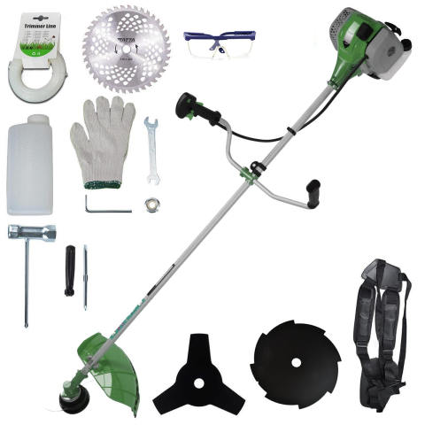 Casa, Gradina & Bricolaj - Motocoasa Tatta TM462-9, 42.2 cc, 3500 W, rezervor 1.2L, 9 piese incluse