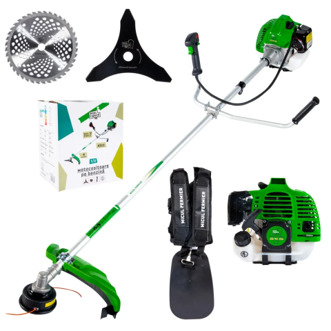 Casa, Gradina & Bricolaj - Motocositoare pe benzina 3.4CP cu 4 accesorii si pornire rapida