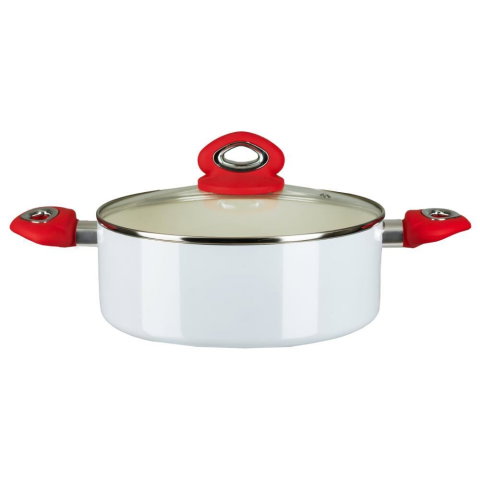 Articole Bucatarie - Oala ceramica Hausberg HB-H715A, 4.5L