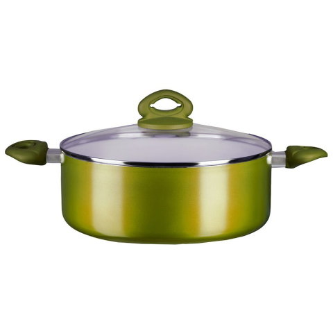 Articole Bucatarie - Oala ceramica Hausberg HB-H715GA, 4.5L, 28x10.5 cm