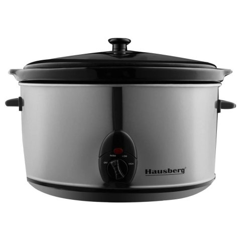Articole Bucatarie - Oala Electrica cu capac Hausberg HB-1300, sticla termorezistenta, 3.5 L, 200 W