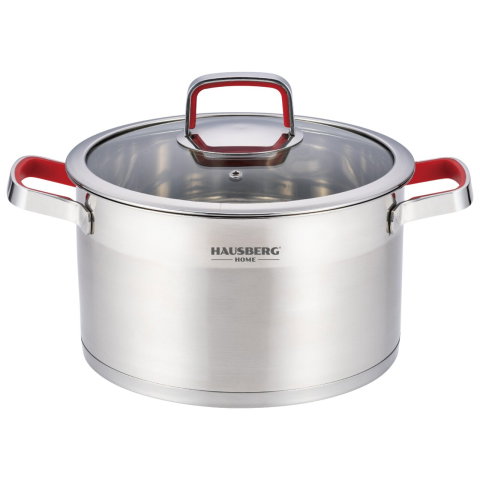 Articole Bucatarie - Oala inox Hausberg HB-H LUX 826, 26 cm