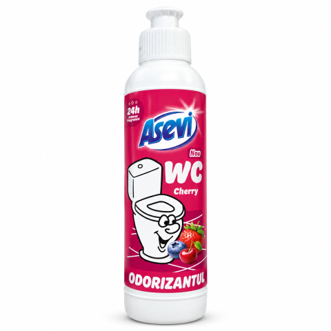 Odorizant toaleta - Odorizant wc Asevi Cherry, 200 ml