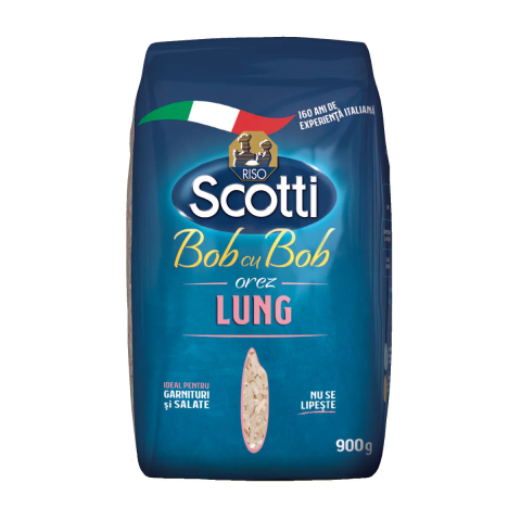 Alimente de baza - Orez Lung Riso Scotti, 900 g