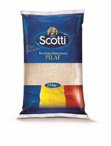 Alimente de baza - Orez pentru pilaf Riso Scotti, Calitatea I, 2.5 kg