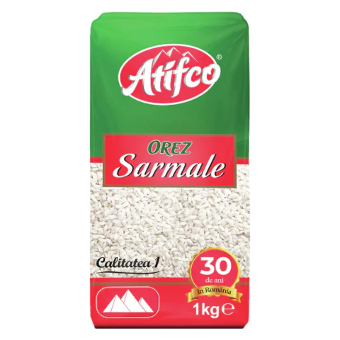 Bacanie - Orez pentru sarmale Atifco, 1 kg