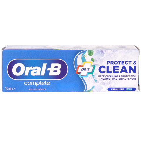 Pasta de Dinti - Pasta de dinti Oral-B Complete Protect&Clean, 75 ml