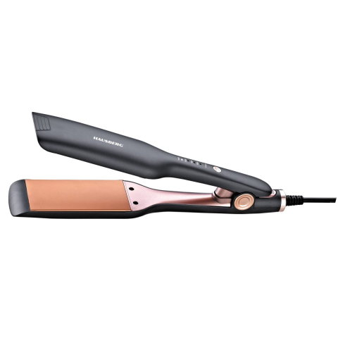 Ingrijire Personala & Cosmetice - Placa de par Hausberg HB-202NG, Uscat/Umed, 160-220°C, 4 trepte, Control digital, 60W