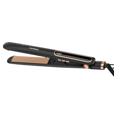 Ingrijire Personala & Cosmetice - Placa de par Hausberg HB-203NG, Uscat/Umed, 140-230°C, Control digital, 25 W