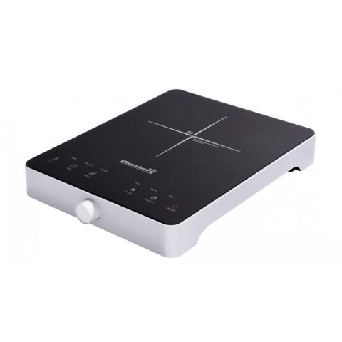 Electrocasnice & Climatizare - Plita cu inductie Hausberg HB-1526AB, 2000 W, control tactil, o zona de gatit