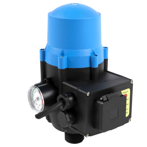 Casa, Gradina & Bricolaj - Prescontrol automat Micul Fermier racord 1' presiune maxima 10bar, cablu alimentare, priza, cu manometru