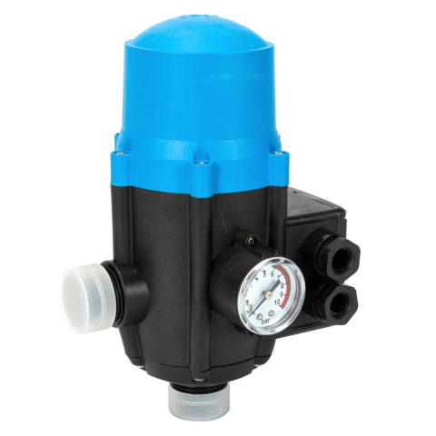 Casa, Gradina & Bricolaj - Prescontrol automat Micul Fermier racord 1' presiune maxima 10bar, cu manometru