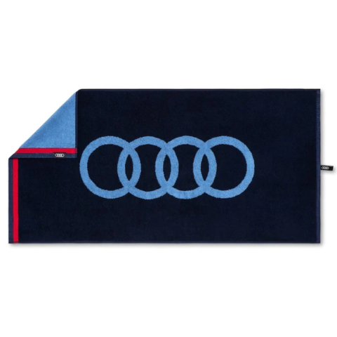 Casa, Gradina & Bricolaj - Prosop Audi Sport Move, 50 x 100 cm, Albastru Inchis, 00300, 1 buc