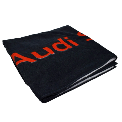 Casa, Gradina & Bricolaj - Prosop Audi Sport Move, 80 x 180 cm, Negru, 100% bumbac, 31320, 1 buc