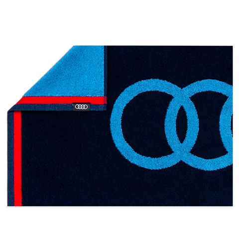 Casa, Gradina & Bricolaj - Prosop Audi Sport Move, Albastru Inchis, 80 x 150 cm, 100% bumbac, 31321, 1 buc