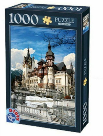 Jocuri - Puzzle Castelul Peles 1000 Piese #63038 MN 08