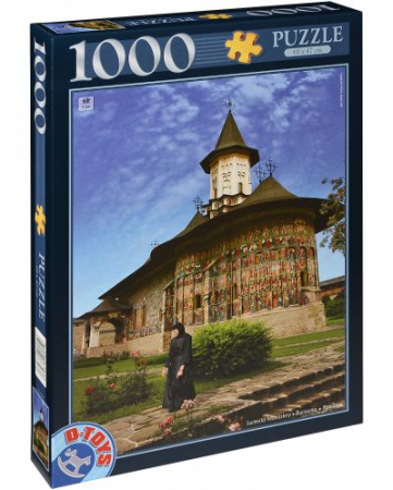 Jocuri - Puzzle Manastirea Sucevita 1000 de piese