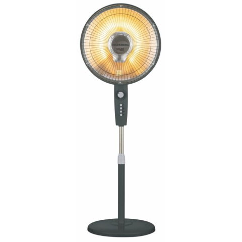 Electrocasnice & Climatizare - Radiator electric halogen cu ventilatie Hausberg HB-8810NG, 1000 W