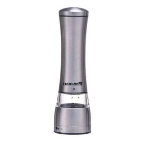 Casa, Gradina & Bricolaj - Rasnita sare/piper Hausberg HB-H7600, Manuala, corp din inox 22 cm