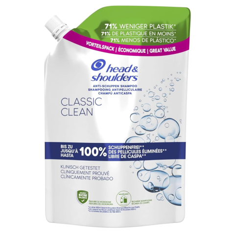 Ingrijire Personala & Cosmetice - Rezerva Sampon Head & Shoulders Classic Clean, 550 ml