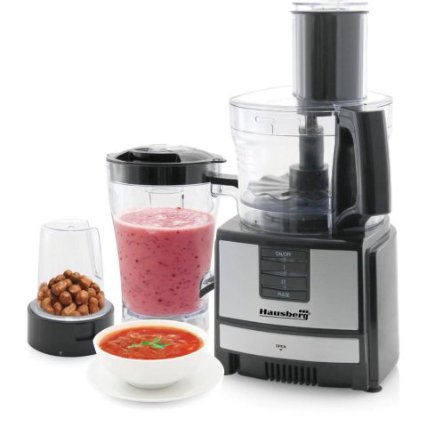 Roboti de bucatarie - Robot de bucatarie 3 in 1 Hausberg HB7522NG, 600 W